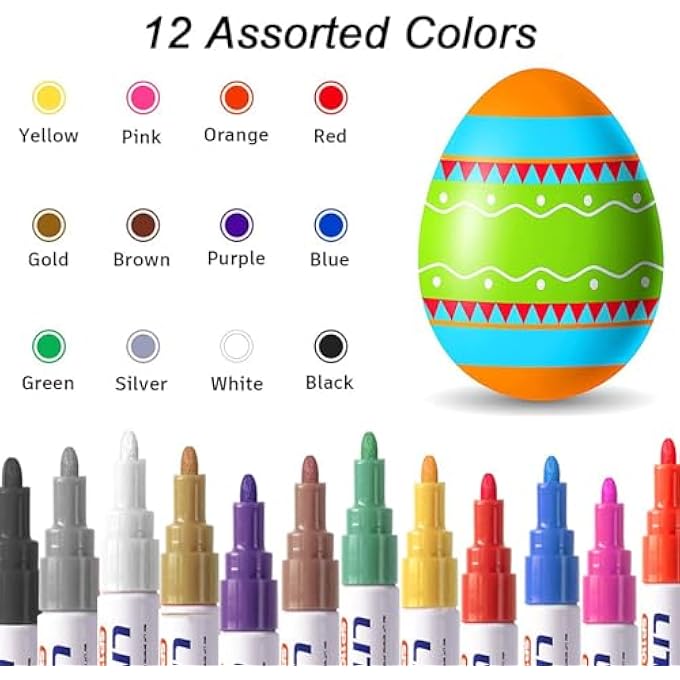 LIT MULTIFUNCTIONAL OIL BASED AUTOMOTIVE PAINT PEN FOR TIRE WHEEL REPAIR QUICK DRYING PERMANENT TOUCH RIMS - Image 3